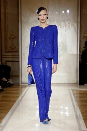 Giorgio Armani Prive Haute Couture Spring Summer 2025, Paris, 28 January 2025 Giorgio Armani Prive Haute Couture Spring Summer 2025 runway, Paris, France, 28 January 2025., Credit:x Avalon Paris, France  Copyright: xxx xAvalonx 0958491462