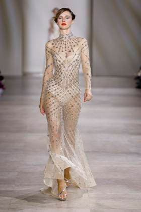 George Chakra Haute Couture Spring Summer 2025, Paris, 28 January 2025 George Chakra Haute Couture Spring Summer 2025 runway, Paris, France, 28 January 2025., Credit:Avalon Paris, France  Copyright: xAvalonx 0958506478