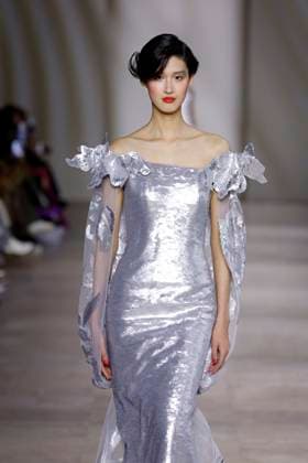 George Chakra Haute Couture Spring Summer 2025, Paris, 28 January 2025 George Chakra Haute Couture Spring Summer 2025 runway, Paris, France, 28 January 2025., Credit:Avalon Paris, France  Copyright: xAvalonx 0958506612