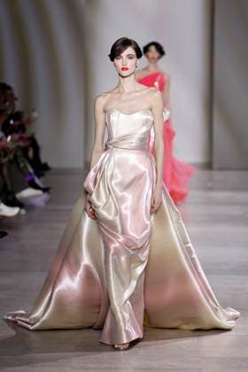 George Chakra Haute Couture Spring Summer 2025, Paris, 28 January 2025 George Chakra Haute Couture Spring Summer 2025 runway, Paris, France, 28 January 2025., Credit:Avalon Paris, France  Copyright: xAvalonx 0958506813