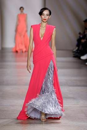 George Chakra Haute Couture Spring Summer 2025, Paris, 28 January 2025 Haute Couture Spring Summer 2025 runway, Paris, France, 28 January 2025., Credit:Avalon Paris, France  Copyright: xAvalonx 0958506853