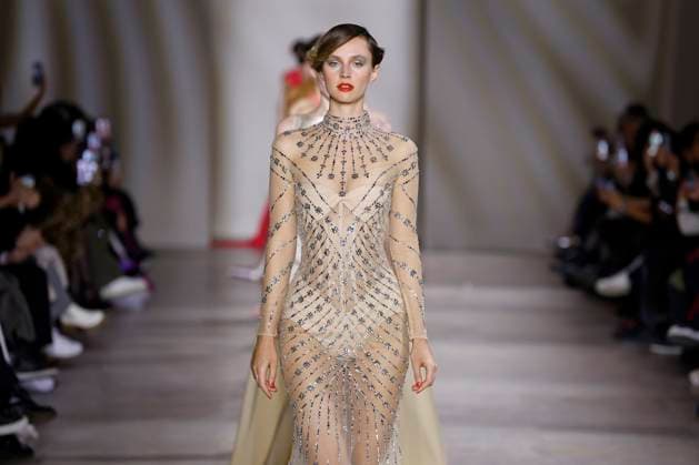 George Chakra Haute Couture Spring Summer 2025, Paris, 28 January 2025 Haute Couture Spring Summer 2025 runway, Paris, France, 28 January 2025., Credit:Avalon Paris, France  Copyright: xAvalonx 0958506929