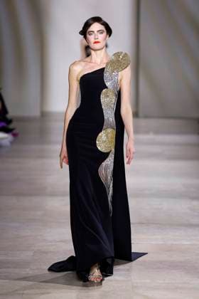George Chakra Haute Couture Spring Summer 2025, Paris, 28 January 2025 Haute Couture Spring Summer 2025 runway, Paris, France, 28 January 2025., Credit:Avalon Paris, France  Copyright: xAvalonx 0958507076