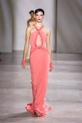 George Chakra Haute Couture Spring Summer 2025, Paris, 28 January 2025 Haute Couture Spring Summer 2025 runway, Paris, France, 28 January 2025., Credit:Avalon Paris, France  Copyright: xAvalonx 0958507262