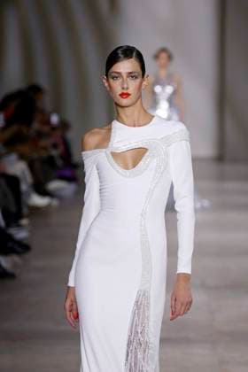 George Chakra Haute Couture Spring Summer 2025, Paris, 28 January 2025 George Chakra Haute Couture Spring Summer 2025 runway, Paris, France, 28 January 2025., Credit:Avalon Paris, France  Copyright: xAvalonx 0958505580