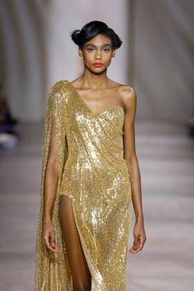 George Chakra Haute Couture Spring Summer 2025, Paris, 28 January 2025 Haute Couture Spring Summer 2025 runway, Paris, France, 28 January 2025., Credit:Avalon Paris, France  Copyright: xAvalonx 0958507994