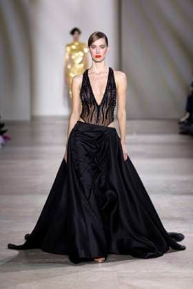 George Chakra Haute Couture Spring Summer 2025, Paris, 28 January 2025 George Chakra Haute Couture Spring Summer 2025 runway, Paris, France, 28 January 2025., Credit:Avalon Paris, France  Copyright: xAvalonx 0958506263