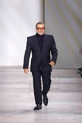 George Chakra Haute Couture Spring Summer 2025, Paris, 28 January 2025 Designer George Chakra takes a bow at George Chakra Haute Couture Spring Summer 2025 runway, Paris, France, 28 January 2025., Credit:Avalon Paris, France  Copyright: xAvalonx 0958506347