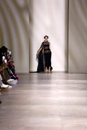 George Chakra Haute Couture Spring Summer 2025, Paris, 28 January 2025 George Chakra Haute Couture Spring Summer 2025 runway, Paris, France, 28 January 2025., Credit:Avalon Paris, France  Copyright: xAvalonx 0958509638