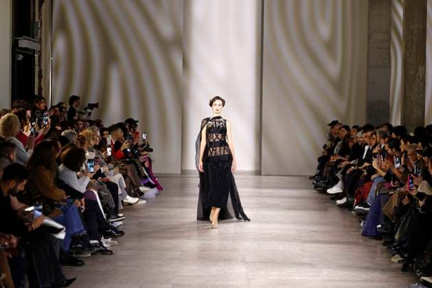 George Chakra Haute Couture Spring Summer 2025, Paris, 28 January 2025 Haute Couture Spring Summer 2025 runway, Paris, France, 28 January 2025., Credit:Avalon Paris, France  Copyright: xAvalonx 0958509805