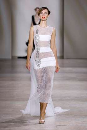 George Chakra Haute Couture Spring Summer 2025, Paris, 28 January 2025 George Chakra Haute Couture Spring Summer 2025 runway, Paris, France, 28 January 2025., Credit:Avalon Paris, France  Copyright: xAvalonx 0958510077