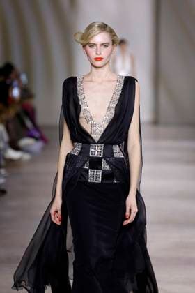 George Chakra Haute Couture Spring Summer 2025, Paris, 28 January 2025 George Chakra Haute Couture Spring Summer 2025 runway, Paris, France, 28 January 2025., Credit:Avalon Paris, France  Copyright: xAvalonx 0958510152