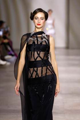 George Chakra Haute Couture Spring Summer 2025, Paris, 28 January 2025 George Chakra Haute Couture Spring Summer 2025 runway, Paris, France, 28 January 2025., Credit:Avalon Paris, France  Copyright: xAvalonx 0958510186