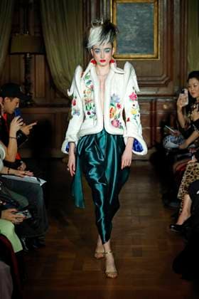 Ronald van der Kemp Haute Couture Spring Summer 2025, Paris, 28 January 2025 Ronald van der Kemp RVDK Haute Couture Spring Summer 2025 runway, Paris, France, 28 January 2025., Credit:x Avalon Paris, France  Copyright: xxx xAvalonx 0958511012
