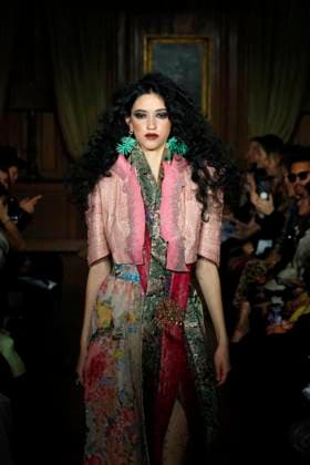Ronald van der Kemp Haute Couture Spring Summer 2025, Paris, 28 January 2025 Ronald van der Kemp RVDK Haute Couture Spring Summer 2025 runway, Paris, France, 28 January 2025., Credit:x Avalon Paris, France  Copyright: xxx xAvalonx 0958511845