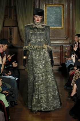 Ronald van der Kemp Haute Couture Spring Summer 2025, Paris, 28 January 2025 Ronald van der Kemp RVDK Haute Couture Spring Summer 2025 runway, Paris, France, 28 January 2025., Credit:x Avalon Paris, France  Copyright: xxx xAvalonx 0958512255