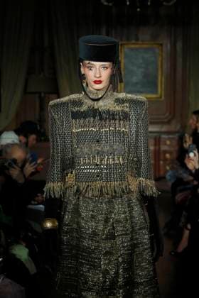 Ronald van der Kemp Haute Couture Spring Summer 2025, Paris, 28 January 2025 Ronald van der Kemp RVDK Haute Couture Spring Summer 2025 runway, Paris, France, 28 January 2025., Credit:x Avalon Paris, France  Copyright: xxx xAvalonx 0958512557