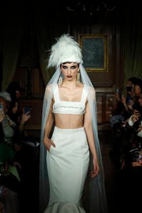 Ronald van der Kemp Haute Couture Spring Summer 2025, Paris, 28 January 2025 Ronald van der Kemp RVDK Haute Couture Spring Summer 2025 runway, Paris, France, 28 January 2025., Credit:x Avalon Paris, France  Copyright: xxx xAvalonx 0958512622