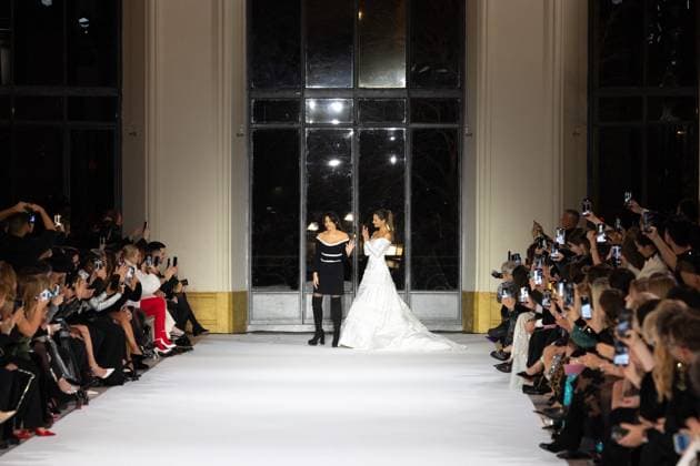 Celebrities at the Celia Kritharioti Collection Haute Couture Spring Summer 2025 show as part of Paris Fashion Week PFW Alessandra Ambrosio celebrities at the Celia Kritharioti Haute Couture Spring Summer 2025 show as part of Paris Fashion Week , Paris, France, January 28 2025 Jeremy Melloul Bestimage Celebrities attends the Celia Kritharioti Haute Couture Spring summer 2025 show as part of Paris Fashion Week on January 28 2025 in Paris, France Paris France  Copyright: xJeremyxMelloulx xBestimagexJeremyxMelloulx xBestimagex