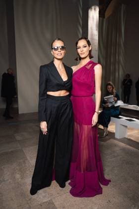 Celebrities at Georges Chakra Haute Couture Collection Spring Summer 2025 during Paris Fashion Week PFW Sylvie Tellier and Maëva Coucke Miss France 2018 Celebrities at Georges Chakra Haute Couture Collection Spring Summer 2025 during Paris Fashion Week PFW, on january 28 2025 Perusseau Da Silva Bestimage Celebrities at Georges Chakra Fashion Show Haute Couture Spring Summer 2025 during Paris Fashion Week, on january 28 2025 Paris France  Copyright: xTizianoxDaxSilvax-xPierrexPerusseaux xBestimagexTizianoxDaxSilvax-xPierrexPerusseaux xBestimagex