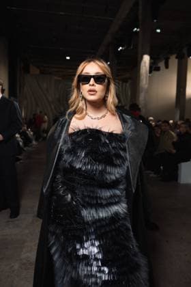 Celebrities at Georges Chakra Collection Haute Couture Spring Summer 2025 during Paris Fashion Week PFW Maria Braz Celebrities at Georges Chakra Collection Haute Couture Spring Summer 2025 during Paris Fashion Week PFW, on january 28 2025 Perusseau Da Silva Bestimage Celebrities at Georges Chakra Fashion Show Haute Couture Spring Summer 2025 during Paris Fashion Week, on january 28 2025 Paris France  Copyright: xTizianoxDaxSilvax-xPierrexPerusseaux xBestimagexTizianoxDaxSilvax-xPierrexPerusseaux xBestimagex