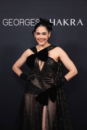 Celebrities at Georges Chakra Collection Haute Couture Spring Summer 2025 during Paris Fashion Week PFW Araya A Hargate Celebrities at Georges Chakra Collection Haute Couture Spring Summer 2025 during Paris Fashion Week PFW, on january 28 2025 Perusseau Da Silva Bestimage Celebrities at Georges Chakra Fashion Show Haute Couture Spring Summer 2025 during Paris Fashion Week, on january 28 2025 Paris France  Copyright: xTizianoxDaxSilvax-xPierrexPerusseaux xBestimagexTizianoxDaxSilvax-xPierrexPerusseaux xBestimagex