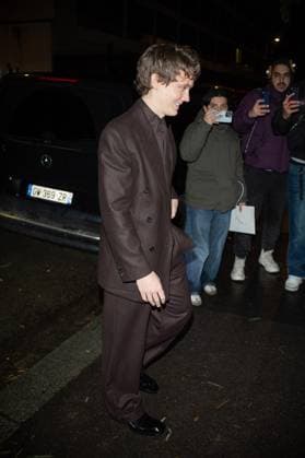 Exclusive People exiting Lenny Kravitzs party during Haute Couture Spring Summer 2025 fashion week Exclusive Hunter Doohan People exiting Lenny Kravitzs party during Haute Couture Spring Summer 2025 fashion week on 28 January 2025 Yehiel Chekroune Bestimage Exclusive No web en Siosse Belgique Exit from Lenny Kravitzs party during Haute Couture Spring Summer 2025 fashion week on 28 January 2025 Paris France  Copyright: xYehielxChekrounex xBestimagexYehielxChekrounex xBestimagex