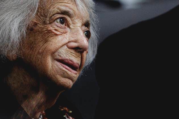 Bilder des Jahres 2025, News 01 Januar News Themen der Woche KW05 News Bilder des Tages Margot Friedlaender, Zeitzeugin des Holocausts, aufgenommen im Rahmen der Gedenkveranstaltung im Deutschen Bundestag fuer die Opfer des Holocaust. Berlin, 29.01.2025. Berlin Deutschland *** Margot Friedlaender, contemporary witness of the Holocaust, recorded during the commemoration ceremony in the German Bundestag for the victims of the Holocaust Berlin, 29 01 2025 Berlin Germany Copyright: xFlorianxGaertnerx