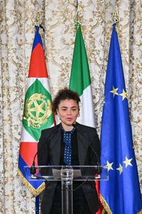 News - The President of the Italian Republic Sergio Mattarella meets the Italian national women s and men s tennis teams, winners of the BJK Cup and the Davis Cup Jasmine Paolini during the meeting with the President of the Italian Republic Sergio Mattarella who met the Italian national women s and men s tennis teams, winners of the BJK Cup and Davis Cup at the Quirinale on January 29, 2025 in Rome, Italy. Roma Quirinale Italy Copyright: xDomenicoxCippitellix xLiveMediax LPN_1711404
