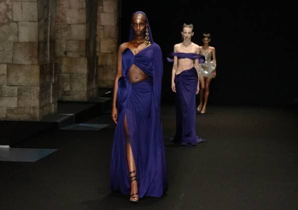 paris fashion week haute couture gaurav gupta sylvie lefort photography MAXPPP 29 01 2025 @sylvie Lefort Photography MAXPPP 29 01 25 Models present creations from the Sprint summer 2025 26 Haute Couture collection by Gaurav Gupta during the Paris Fashion Week, in Paris, France JANUARY 29th 2025 The presentation of the Womens collections Haute Couture from 27th january 2025 to 30th January 25 -  Copyright: xmaxpppxsylviexlefortxphotographyx LFR202501299161 LFR202501299161