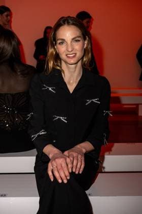 PFW - Elie Saab Front Adele Simphal attending the Elie Saab Haute Couture Spring-Summer 2025 show as part of Paris Fashion Week on January 29, 2025 in Paris, France. Photo by Ammar Abd Rabbo ABACAPRESS.COM Paris France  Copyright: xAbdxRabboxAmmar ABACAx