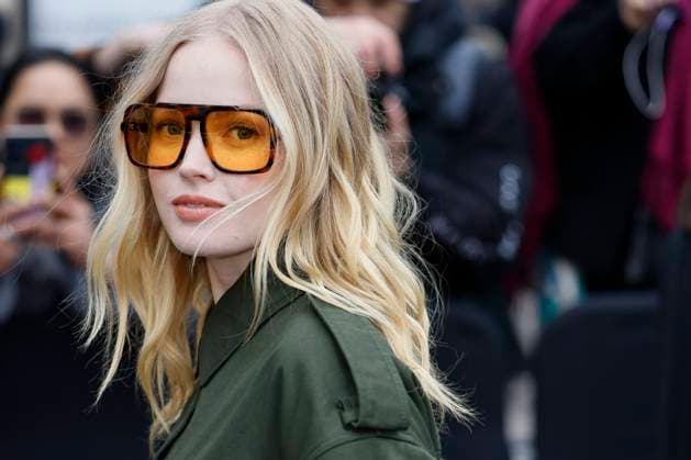 PFW - Elie Saab Arrivals Paris, France - January 29: Ellie Bamber arrives to Elie Saab fashion show during the Haute Couture Fall Winter 2025 - 2026 Fashion Week on January 29, 2025 in Paris, France. Photo by Marco Piovanotto ABACAPRESS.COM PAris France  Copyright: xPiovanottoxMarco ABACAx