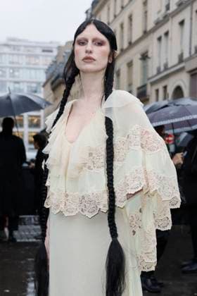 PFW - Valentino Arrivals Tali Lennox arrives to Valentino fashion show during the Haute Couture Fall Winter 2025 - 2026 Fashion Week on January 29, 2025 in Paris, France. Photo by Marco Piovanotto ABACAPRESS.COM Paris France  Copyright: xPiovanottoxMarco ABACAx
