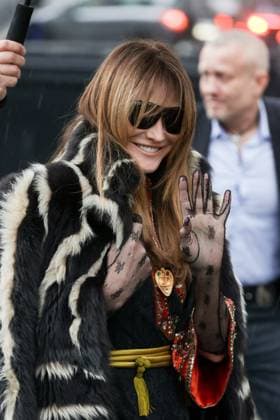 PFW - Valentino Haute Couture - Arrivals NB Carla Bruni attends the Valentino Haute Couture Spring-Summer 2025 show as part of Paris Fashion Week on January 29, 2025 in Paris, France. Photo by Nasser Berzane ABACAPRESS.COM Paris France  Copyright: xBerzanexNasser ABACAx