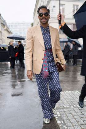 PFW - Valentino Arrivals Colman Domingo arrives to Valentino fashion show during the Haute Couture Fall Winter 2025 - 2026 Fashion Week on January 29, 2025 in Paris, France. Photo by Marco Piovanotto ABACAPRESS.COM  Copyright: xPiovanottoxMarco ABACAx