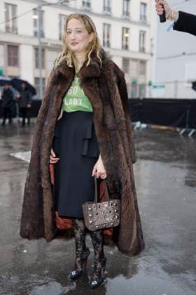 PFW - Valentino Arrivals Alba Rohrwacher arrives to Valentino fashion show during the Haute Couture Fall Winter 2025 - 2026 Fashion Week on January 29, 2025 in Paris, France. Photo by Marco Piovanotto ABACAPRESS.COM  Copyright: xPiovanottoxMarco ABACAx