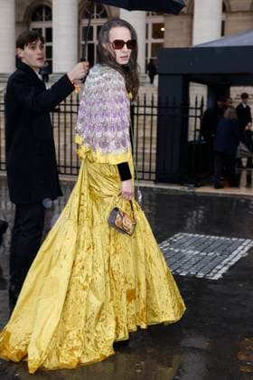 PFW - Valentino Arrivals Jordan Roth arrives to Valentino fashion show during the Haute Couture Fall Winter 2025 - 2026 Fashion Week on January 29, 2025 in Paris, France. Photo by Marco Piovanotto ABACAPRESS.COM  Copyright: xPiovanottoxMarco ABACAx