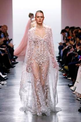 ELIE SAAB Haute Couture spring summer 2025, Paris January 2025 ELIE SAAB Haute Couture spring summer 2025, Paris January 2025, Credit:Zeppelin Avalon  Copyright: xZeppelinx xAvalonx 0958633704
