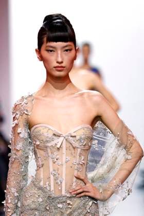 ELIE SAAB Haute Couture spring summer 2025, Paris January 2025 ELIE SAAB Haute Couture spring summer 2025, Paris January 2025, Credit:Zeppelin Avalon  Copyright: xZeppelinx xAvalonx 0958634100