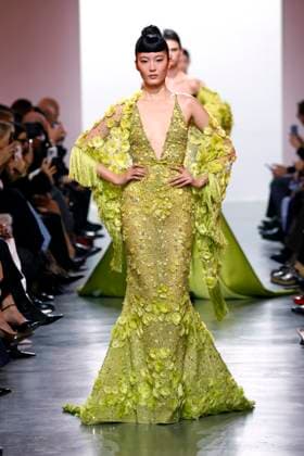 ELIE SAAB Haute Couture spring summer 2025, Paris January 2025 ELIE SAAB Haute Couture spring summer 2025, Paris January 2025, Credit:Zeppelin Avalon  Copyright: xZeppelinx xAvalonx 0958634450
