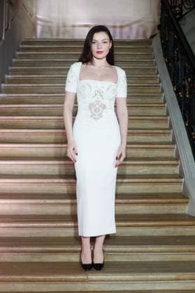 Photocall of the Zuhair Murad fashion show at the Pozzo di Borgo Hotel Haute Couture Spring Summer 2025 collection during Paris Fashion Week PFW Clara Marz Photocall of the Zuhair Murad fashion show at the Pozzo di Borgo Hotel Haute Couture Spring Summer 2025 collection during Paris Fashion Week PFW , France, January 29, 2025 Christophe Clovis Bestimage Photocall of the Zuhair Murad fashion show at the Pozzo di Borgo Hotel Haute Couture Spring Summer 2025 collection during Paris Fashion Week PFW , France, January 29, 2025 Paris France  Copyright: xChristophexClovisx xBestimagexChristophexClovisx xBestimagex