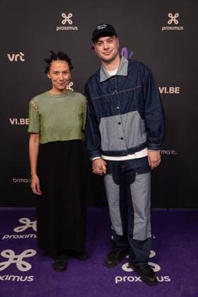 Singer Brihang (Boudy Verleye) pictured during the 17th edition of the MIA s (Music Industry Award) award show, in Merksem, Wednesday 29 January 2025. The MIA awards are handed out by the VRT and VI.BE.  JAMESxARTHURxGEKIERE 111414220