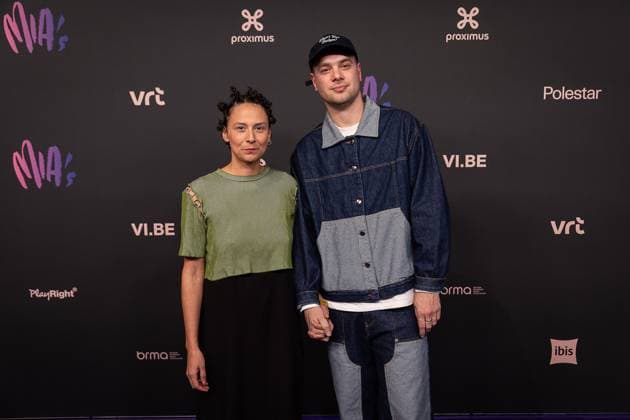Singer Brihang (Boudy Verleye) pictured during the 17th edition of the MIA s (Music Industry Award) award show, in Merksem, Wednesday 29 January 2025. The MIA awards are handed out by the VRT and VI.BE.  JAMESxARTHURxGEKIERE 111414229