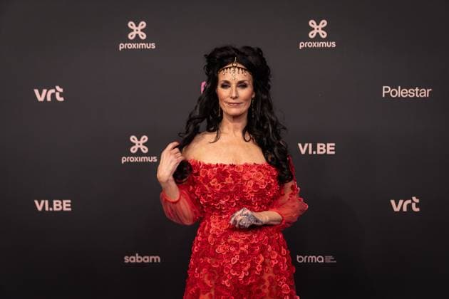 Presenter Zohra pictured during the 17th edition of the MIA s (Music Industry Award) award show, in Merksem, Wednesday 29 January 2025. The MIA awards are handed out by the VRT and VI.BE.  JAMESxARTHURxGEKIERE 111414458