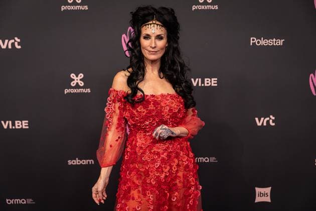 Presenter Zohra pictured during the 17th edition of the MIA s (Music Industry Award) award show, in Merksem, Wednesday 29 January 2025. The MIA awards are handed out by the VRT and VI.BE.  JAMESxARTHURxGEKIERE 111414734