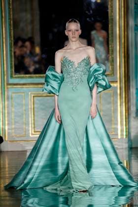 Zuhair Murad Haute Couture spring summer 2025 Paris january 2025 Zuhair Murad Haute Couture spring summer 2025 Paris january 2025, Credit:Zeppelin Avalon  Copyright: xZeppelinx xAvalonx 0958703601