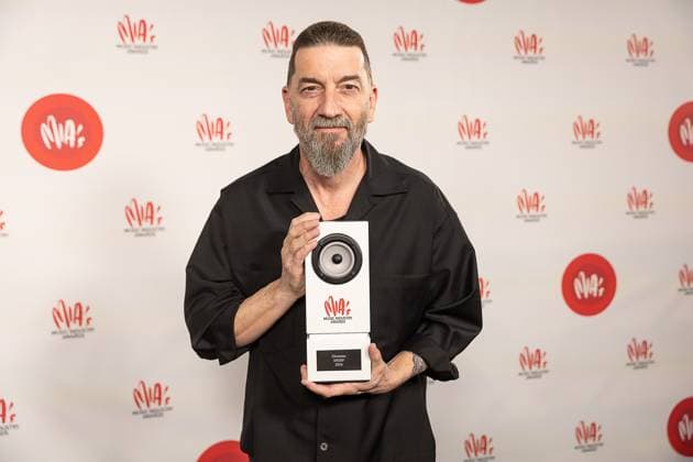 Singer Kris Wauters pictured during the 17th edition of the MIA s (Music Industry Award) award show, in Merksem, Wednesday 29 January 2025. The MIA awards are handed out by the VRT and VI.BE.  JAMESxARTHURxGEKIERE 111426161