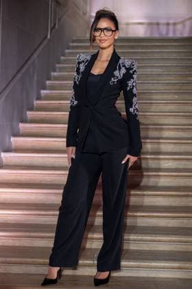 PFW Zuhair Murad Front Row Flora Coquerel attending the Zuhair Murad Women s Haute-Couture Spring Summer 2025 show as part of Paris Fashion Week in Paris, France on January 29, 2025. Photo by Aurore Marechal ABACAPRESS.COM Paris France  Copyright: xMarechalxAurore ABACAx
