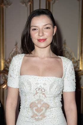 PFW Zuhair Murad Front Row Clara Marz attending the Zuhair Murad Women s Haute-Couture Spring Summer 2025 show as part of Paris Fashion Week in Paris, France on January 29, 2025. Photo by Aurore Marechal ABACAPRESS.COM Paris France  Copyright: xMarechalxAurore ABACAx