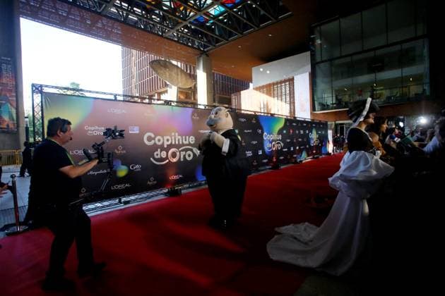 Santiago January 29, 2025 The Golden Copihue XIX Ceremony takes place at the GAM Center Jonnathan Oyarzun Aton Chile, Santiago Chile Aton 978012  Copyright: JONNATHANxOYARZUN ATONxCHILE